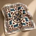 Bandana — Sacred Pichwai Art | Premium Cotton | 22×22"